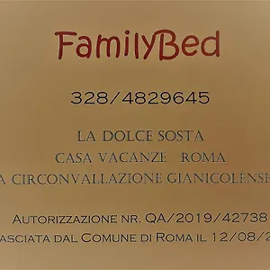  Casa vacanze Familybed Monteverde-vaticano